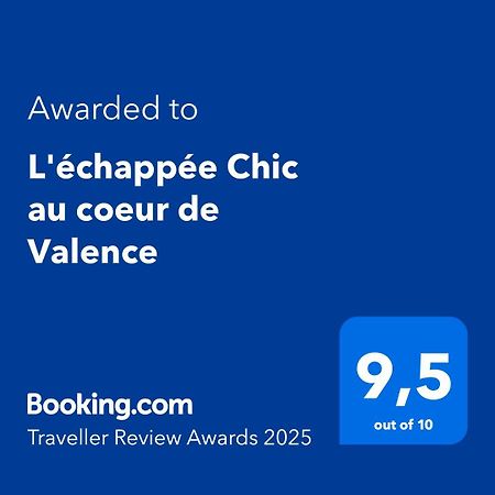 L'Echappee Chic Au Coeur De Valence Apartment Екстериор снимка