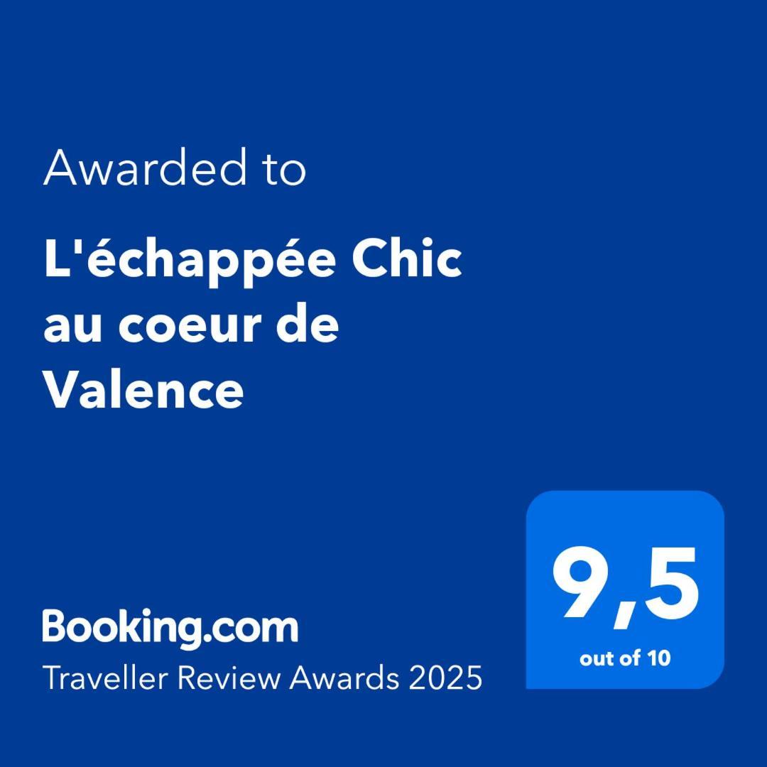 L'Echappee Chic Au Coeur De Valence Apartment Екстериор снимка